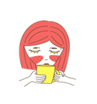Red-Hair Drama Queen（個別スタンプ：5）