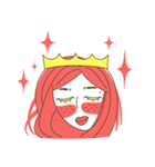Red-Hair Drama Queen（個別スタンプ：8）