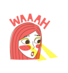 Red-Hair Drama Queen（個別スタンプ：9）