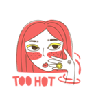 Red-Hair Drama Queen（個別スタンプ：10）