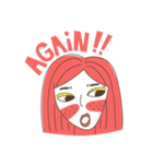 Red-Hair Drama Queen（個別スタンプ：11）