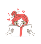 Red-Hair Drama Queen（個別スタンプ：16）