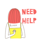 Red-Hair Drama Queen（個別スタンプ：22）