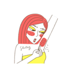 Red-Hair Drama Queen（個別スタンプ：23）
