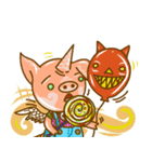 Indy Unicorn Pig（個別スタンプ：3）