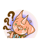 Indy Unicorn Pig（個別スタンプ：5）