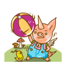 Indy Unicorn Pig（個別スタンプ：8）