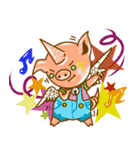 Indy Unicorn Pig（個別スタンプ：9）