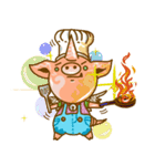 Indy Unicorn Pig（個別スタンプ：10）