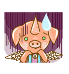 Indy Unicorn Pig（個別スタンプ：11）
