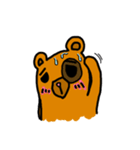 Caramel the bear（個別スタンプ：9）