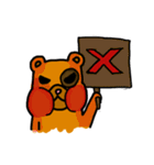 Caramel the bear（個別スタンプ：18）