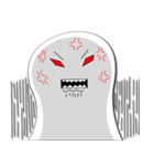 Ghost blanket ><（個別スタンプ：12）