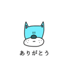 無表情アニマル（個別スタンプ：3）