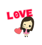 Dr.Jai ＆ Dr.Pooh love love（個別スタンプ：29）