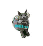 ロシアンブルー猫 シェンラン（個別スタンプ：1）