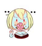 My name is Budsaba（個別スタンプ：3）