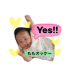 ももちゃんの毎日使える日常スタンプ（個別スタンプ：3）