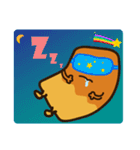 RiceKu so Happy (RiceCracker)（個別スタンプ：3）