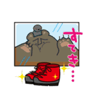 山びとの日常に使えるスタンプ（クマ）（個別スタンプ：12）