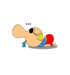 The Lazy Man（個別スタンプ：1）