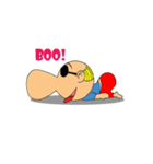 The Lazy Man（個別スタンプ：3）