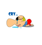 The Lazy Man（個別スタンプ：4）