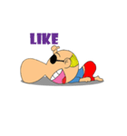 The Lazy Man（個別スタンプ：7）