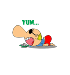 The Lazy Man（個別スタンプ：13）