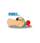 The Lazy Man（個別スタンプ：14）