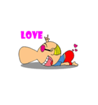 The Lazy Man（個別スタンプ：21）