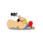 The Lazy Man（個別スタンプ：22）