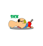 The Lazy Man（個別スタンプ：23）