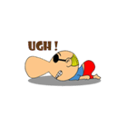 The Lazy Man（個別スタンプ：26）