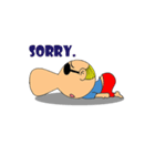The Lazy Man（個別スタンプ：28）