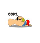 The Lazy Man（個別スタンプ：29）