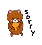 かわいい いきものたち by mackyary（個別スタンプ：3）