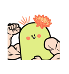 筋肉サボテン（個別スタンプ：3）
