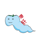 Bubble worms（個別スタンプ：4）