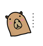 capybara I'm coming（個別スタンプ：3）