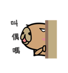 capybara I'm coming（個別スタンプ：5）
