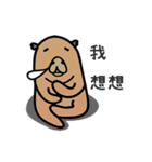 capybara I'm coming（個別スタンプ：30）