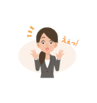 動く！女性ファイナンシャルプランナー（個別スタンプ：8）