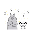 オオカミ兄貴と弟分（個別スタンプ：24）