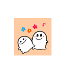 shiitamachan with best frend（個別スタンプ：7）