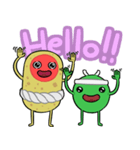 Veggie crew: Peter and Pato（個別スタンプ：1）