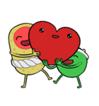 Veggie crew: Peter and Pato（個別スタンプ：2）