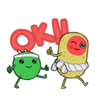 Veggie crew: Peter and Pato（個別スタンプ：3）