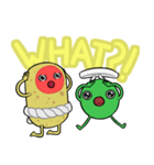 Veggie crew: Peter and Pato（個別スタンプ：4）