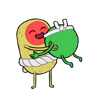 Veggie crew: Peter and Pato（個別スタンプ：7）